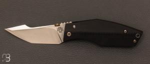 Couteau "  X-CA Frame Lock  " custom par Torpen Knives - Jrme Hovaere - G-10 et N690
