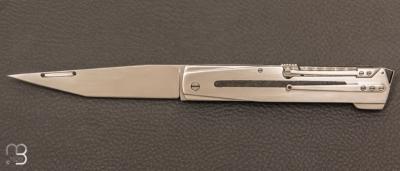 "Lock-Back" custom pocket knife by Remy Dupoux - Luberon knives