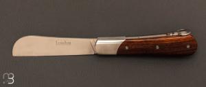 " London 11 cm Rear Palanquille " knife by Fontenille-Pataud - Ironwood