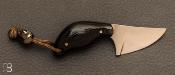 Couteau de cou Pocket Claw custom par Fred Perrin