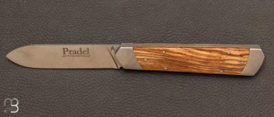 Pradel 14C28N and olive wood knife by Fontenille-Pataud