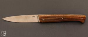  Couteau de poche Lombard Pistachier par Adrien Giovaninetti