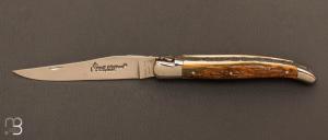 "Laguiole" knife by Benoit l'Artisan - Mammoth ivory