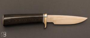 Couteau droit Randall Model 26 4" "Pathfinder" - Micarta noir