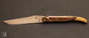 Couteau de collection Laguiole 15 cm Mammouth et Mokum par Rozelier Fabien- Ty Coutelier