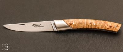 Couteau Le Thiers Compagnon bouleau de Norvge lame XC75 par Chambriard