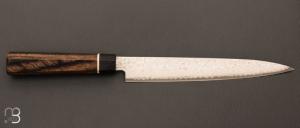Couteau japonais de cuisine Suncraft série Senzo Damas - Sujihiki 21 cm