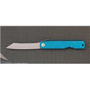 Blue water drop pattern handle Higonokami knife