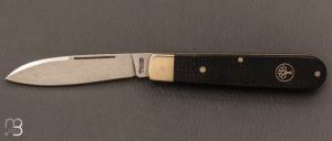 Couteau " Barlow Prime Jute Micarta Black " Bker Solingen - 114943