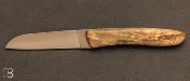 Couteau de poche modle L08 Loupe de Buis par Perceval