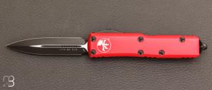 Couteau Automatique Microtech - UTX-85 D/E Red Standard - 232-1 RD
