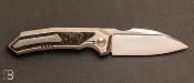 Couteau Speartak framelock insert custom de GTKnives - Thomas Gony