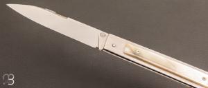 Couteau "  Delpra " de collection par Louis Blanchet Kapnist - Nacre et RWL34