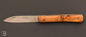 Couteau de poche modle "Zen" par Berthier - Genvrier et lame inoxydable