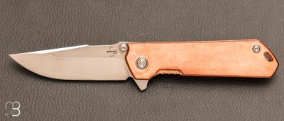 Couteau Bker Plus  Kihon Assisted Copper  - 01BO165