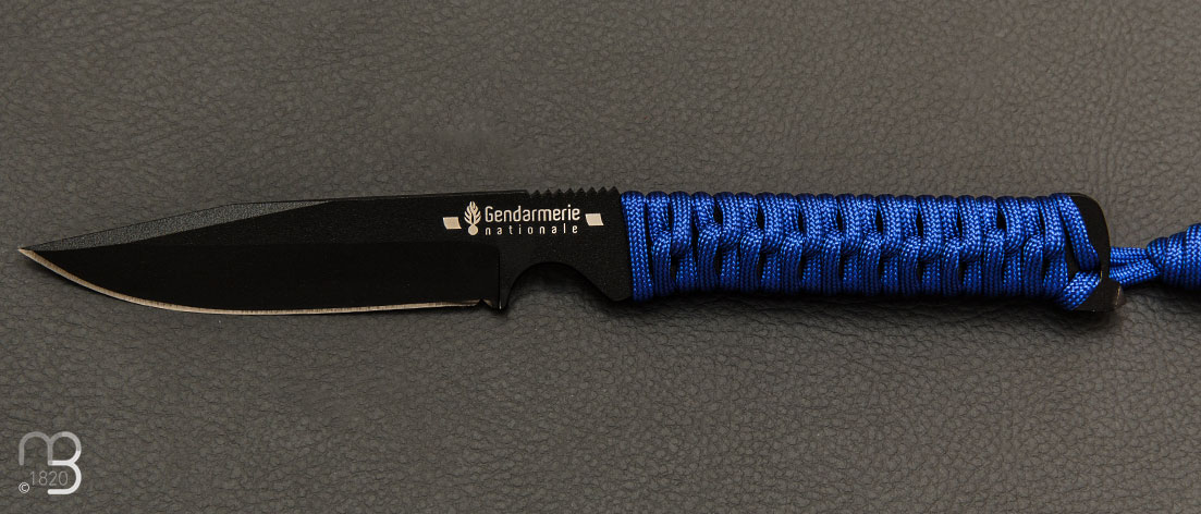 Couteau WT4 Gendarmerie Nationale Bleu par Wildsteer
