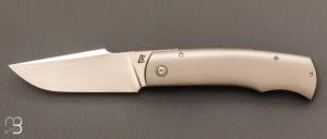Couteau " New Hardy Frame-Lock " custom par Rmi Lavialle - RWL34 et Titane