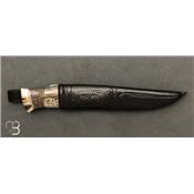 Couteau nordique ivoire de mammouth Roger Bergh