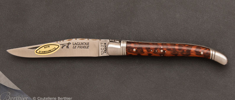 Couteau de poche Laguiole 11cm Amourette par Le Fidèle