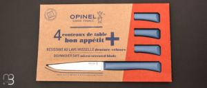 Coffret 4 couteaux de table Bon Apptit + marine