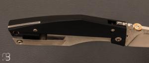 Couteau " X-CA Frame Lock " custom par Torpen Knives - Jérôme Hovaere - G-10 et N690