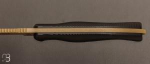 Couteau fixe " Model 6 Dark Earth Blade 3D Black G10 " par Esee - E6PDE001