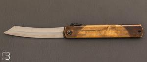 Couteau Japonais Higonokami grav par Mali Irie - Amoureux