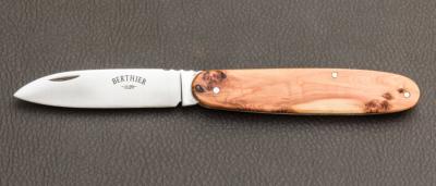Couteau de poche modle "Navette" par Berthier - Genvrier et lame XC75