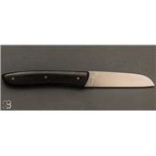 L08 Perceval knife Gabon ebony