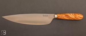 Couteau de cuisine Pallars Solsona olivier- chef 22 cm - Acier inoxydable