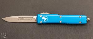 Couteau Automatique Microtech - Ultratech S/E Blue Stonewash Standard - 121-10 BL