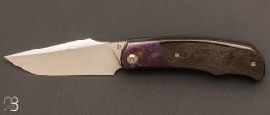Couteau  "  New Hardy " custom par Rmi Lavialle - RWL34 et fibre de carbone