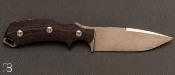 Red V2 tactical knife by Bastinelli
