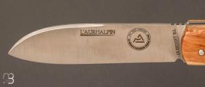 Couteau " L'Aurhalpin 2 pièces  "  par la coutellerie Dubesset - Genévrier et 14C28