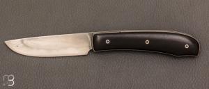  Couteau  " Vintage custom " pimontais  billes par David Lespect - Ebne et 100C6 