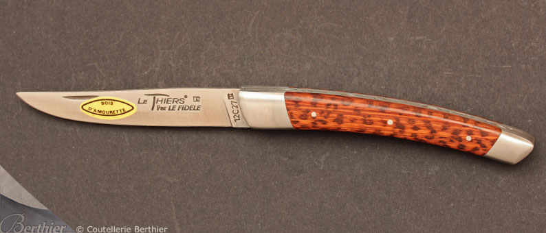 Couteau de poche Le Thiers 12cm Amourette par Le Fidèle