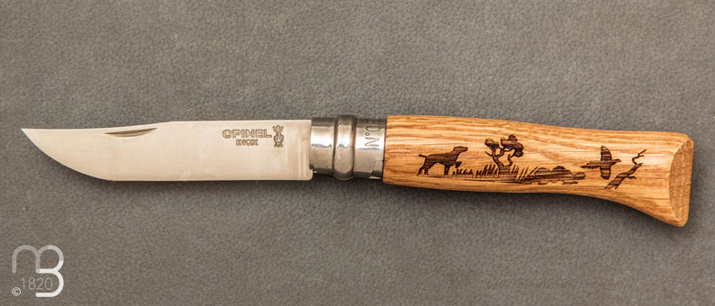 Couteau Opinel N8 Chien Animalia