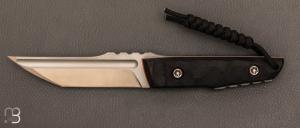  Couteau  "  Tanto " custom par Piotr Gosciniak - Elmax et G10