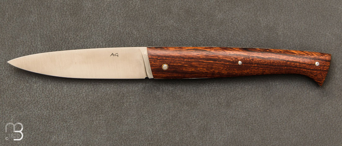 Couteau de poche Lombard Bois de fer