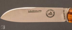    Couteau  "  L'Aurhalpin  "  par la coutellerie Dubesset - Pistachier et XC75