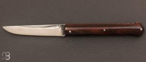 Couteau " Geisha " custom bois de fer par Stphanie Mottais