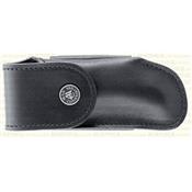 Black leather belt pouch REF HB_16312