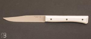 Coffret de 4 couteaux de table Facette Opinel  - Éco-matériau VittEr® blanc