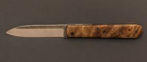  Couteau " Le Canif L "pimontais manche en bois Laurel par Julien Maria