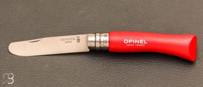 Couteau Opinel enfant N7 inox htre rouge
