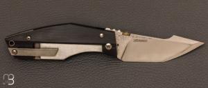 Couteau " X-CA Frame Lock " custom par Torpen Knives - Jérôme Hovaere - G-10 et N690