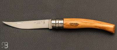Couteau Opinel effil N8 inox olivier
