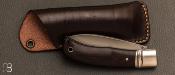 Couteau custom "Hook" slipjoint Richlite® et VG10 San-Maï par Raphaël Durand