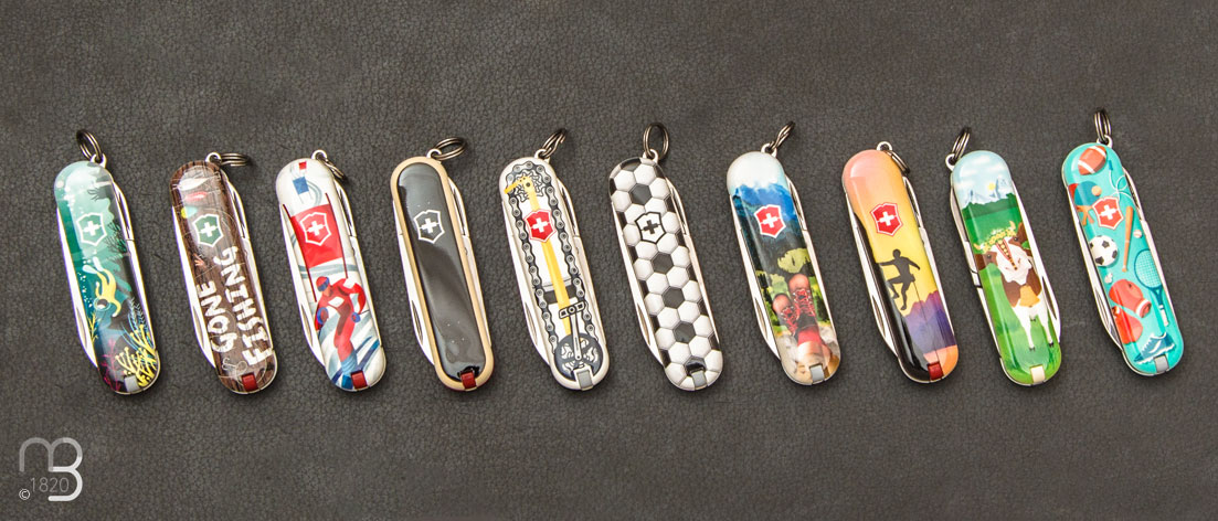 Lot de 10 canifs Victorinox Classic Édition Limitée 2020