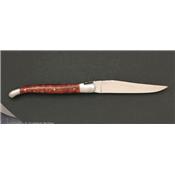 12cm Snakewood Laguiole pocket knife